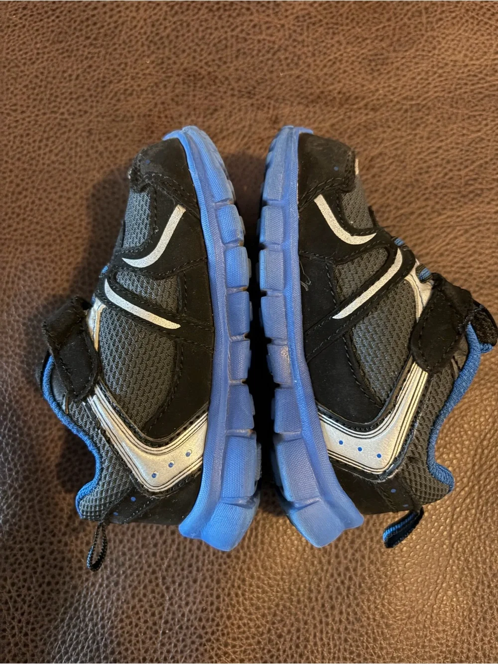 Garanimals Black and Blue Toddler Athletic Sneakers